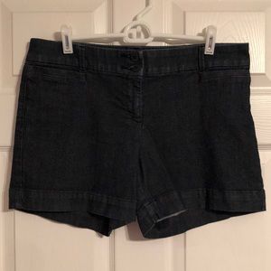 Denim Trouser Shorts